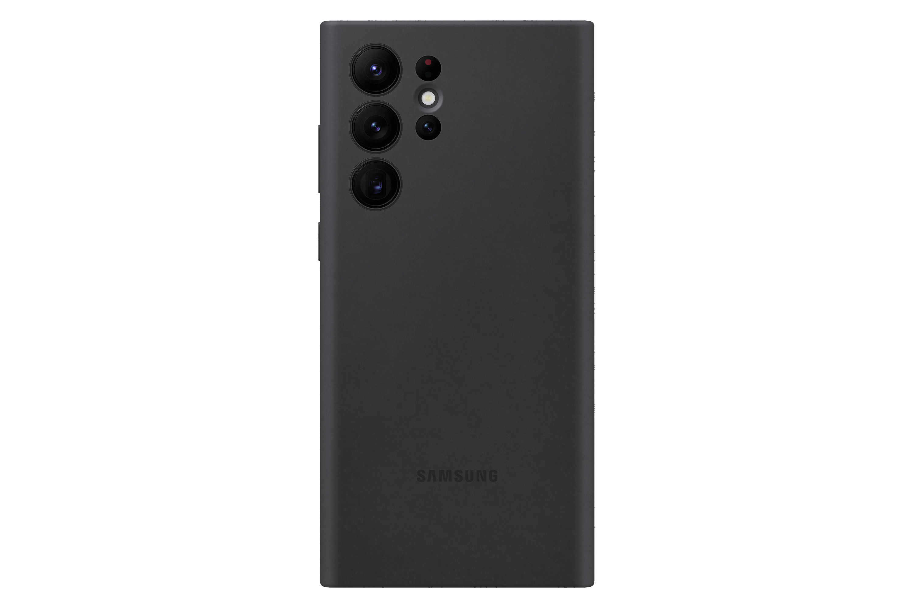 SAMSUNG Silicone, Backcover, Samsung, Galaxy S22 Ultra, Schwarz