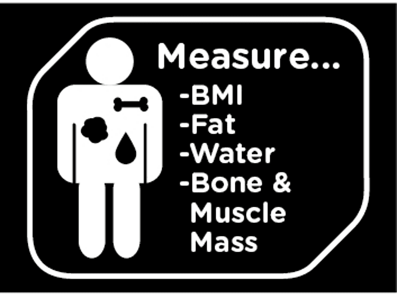 ok. OPS 15422 B Body Fat Scale Körperfettanalysewaage, Maximale Tragkraft: 150 kg — Foto 4 von 5