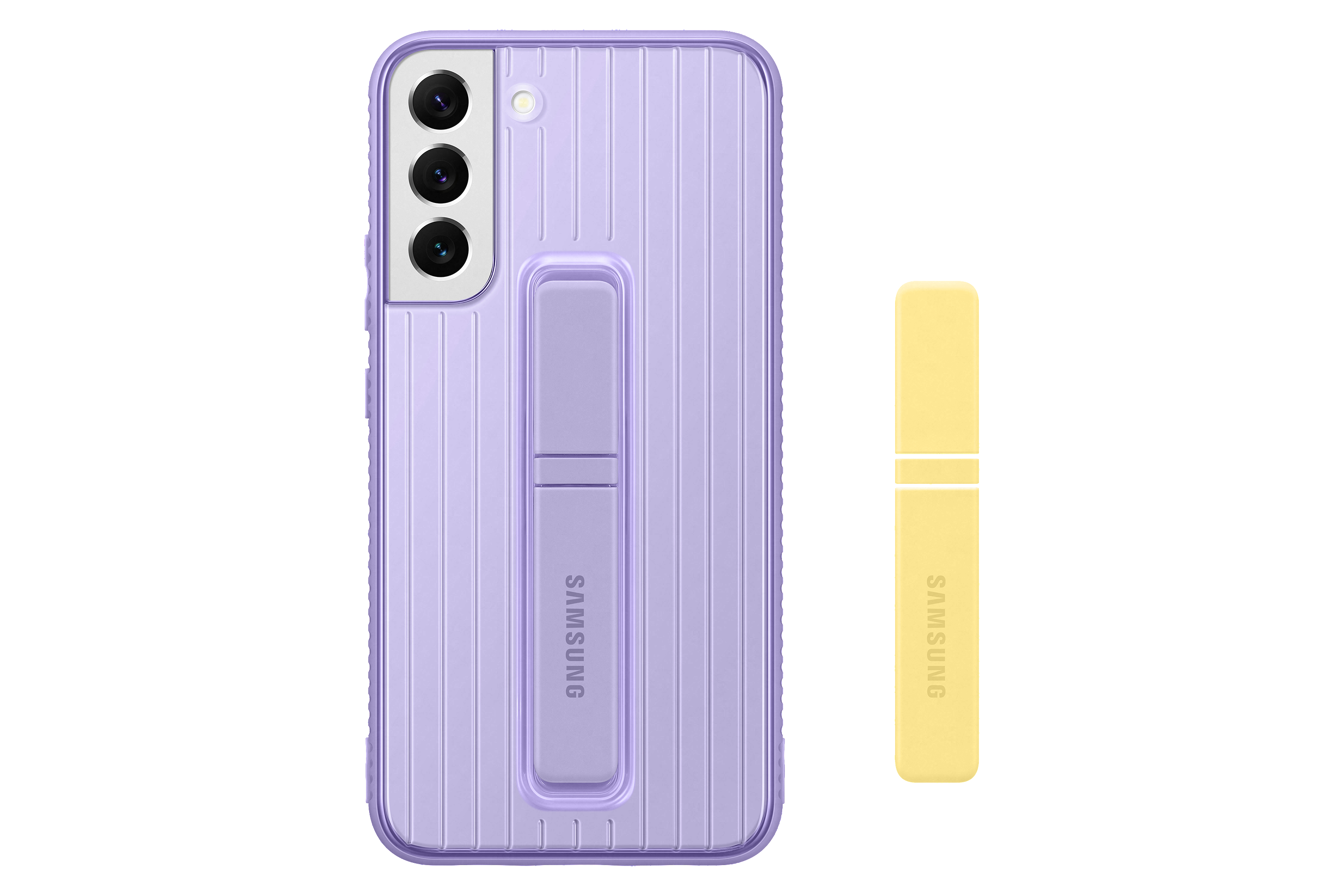 SAMSUNG Protective Standing, S22+, Galaxy Lavender Backcover, Samsung
