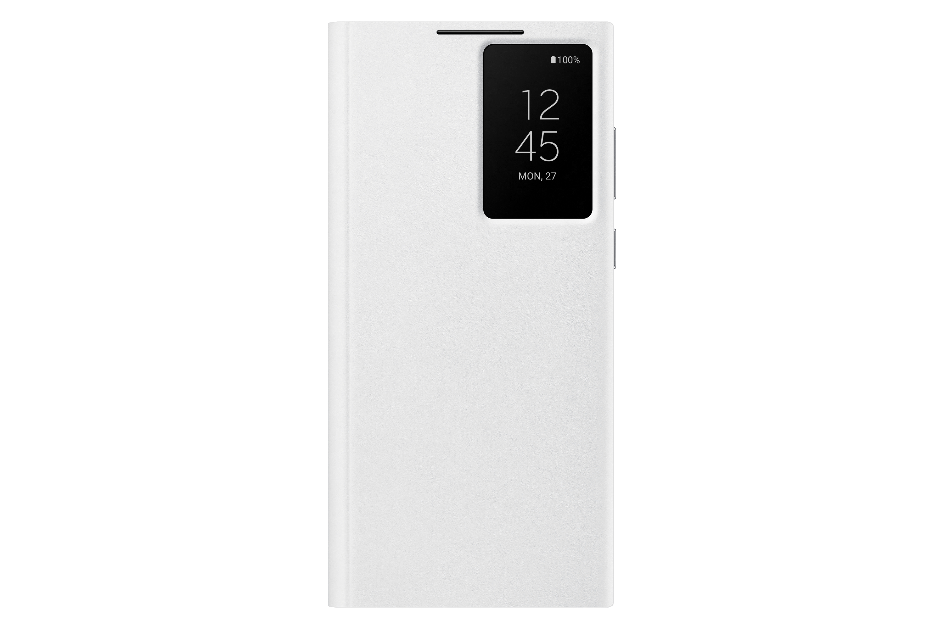 SAMSUNG Clear View, Bookcover, Samsung, Galaxy S22 Ultra, Weiß