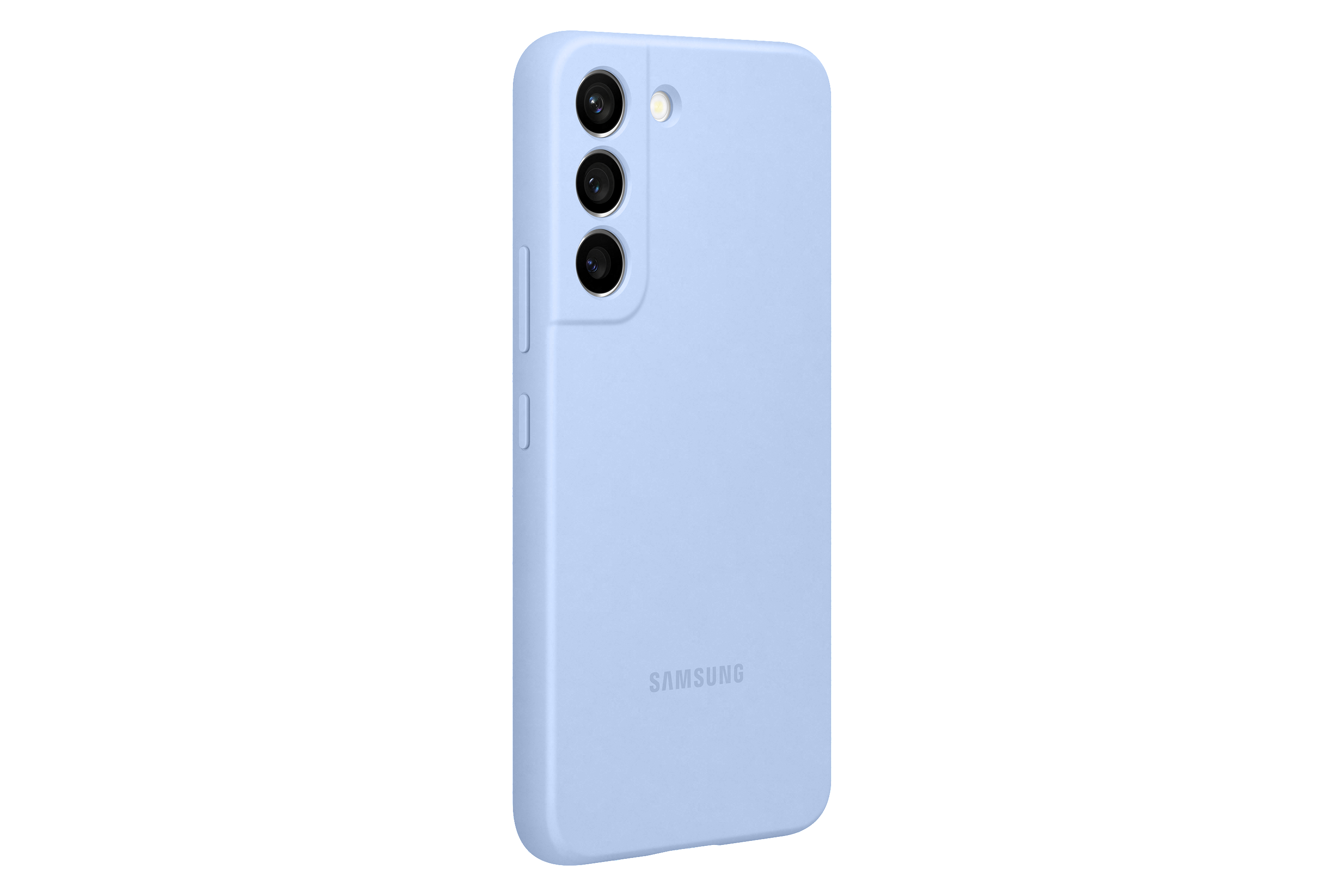 SAMSUNG Silicone, Backcover, Samsung, Galaxy S22, Sky Blue