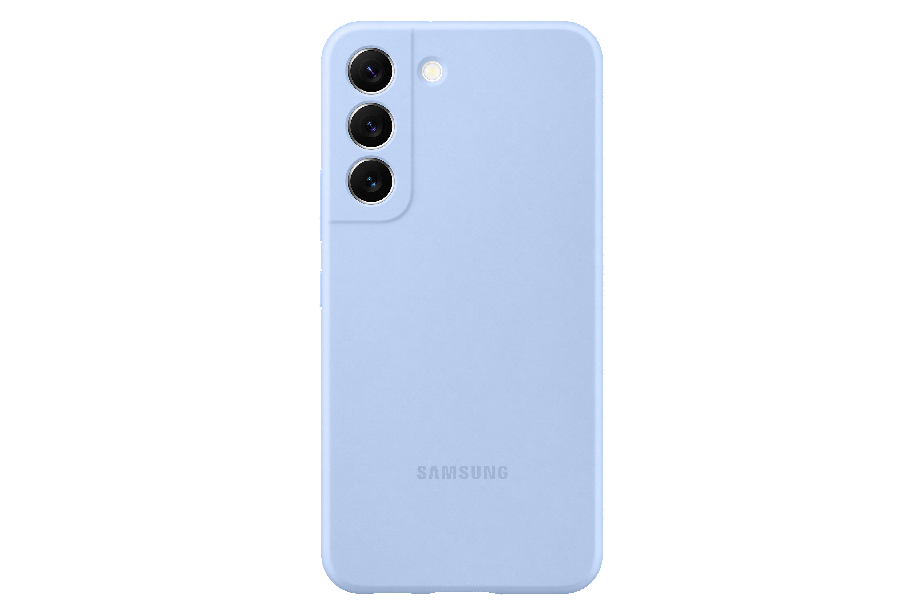 SAMSUNG Silicone, Backcover, Samsung, Galaxy S22, Sky Blue