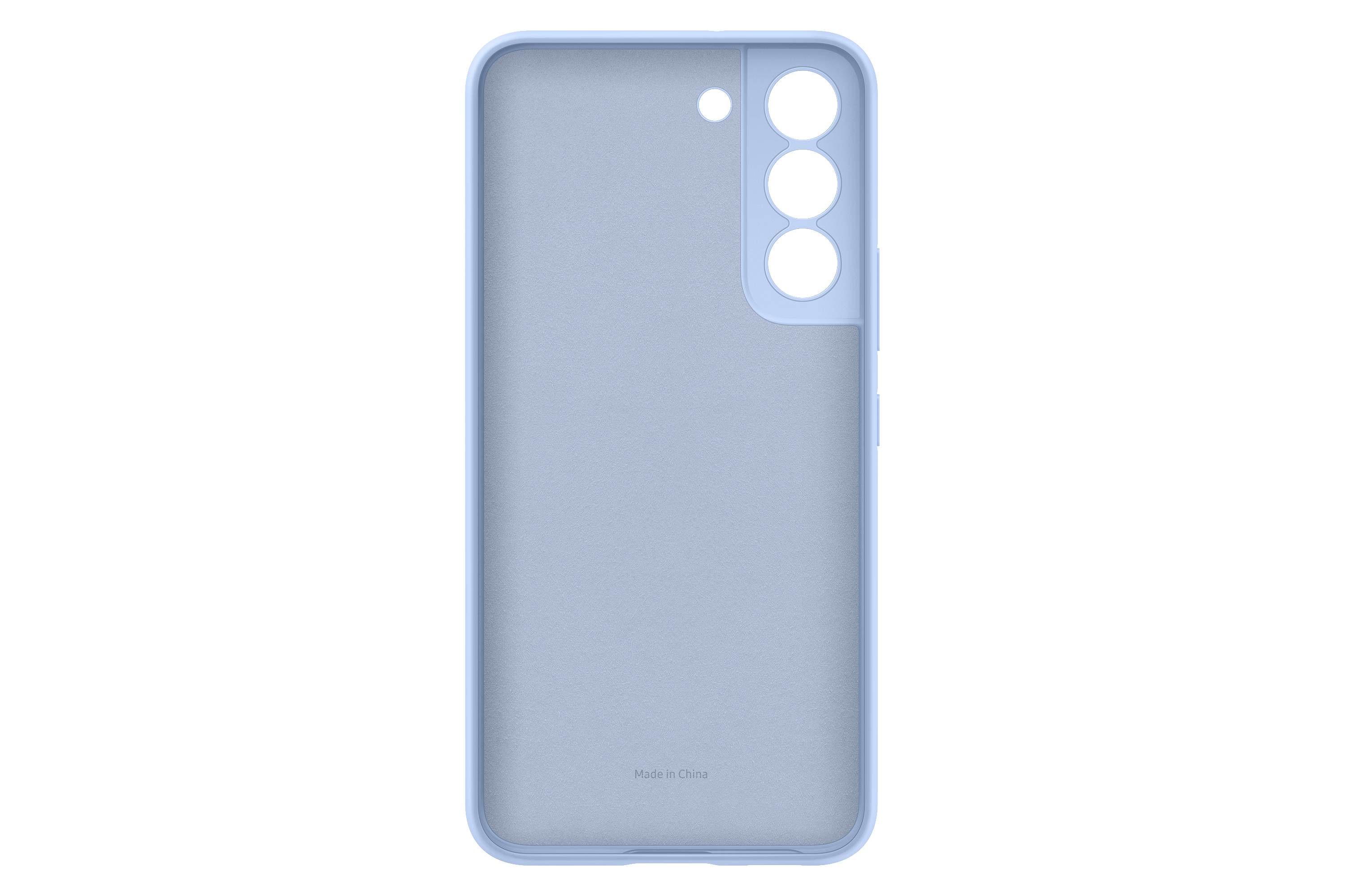 SAMSUNG Silicone, Backcover, Samsung, Galaxy S22, Sky Blue