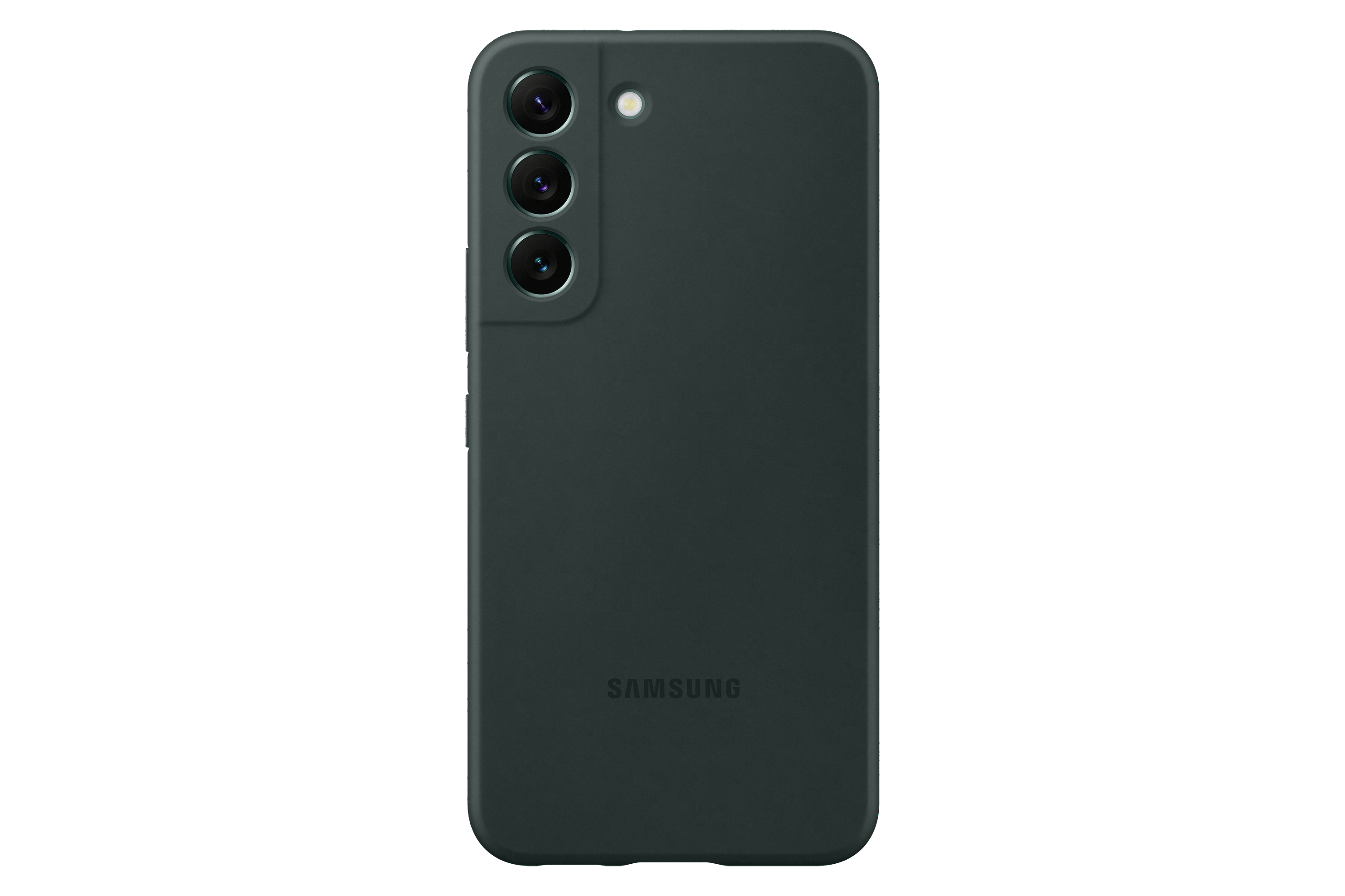SAMSUNG Silicone, Backcover, Samsung, Galaxy S22, Dunkelgrün