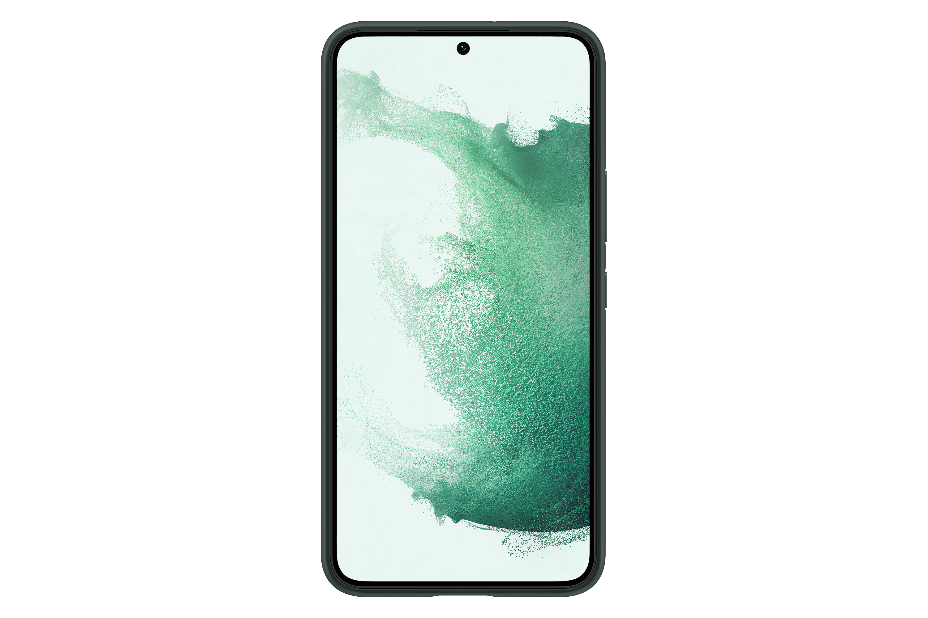 SAMSUNG Silicone, Backcover, Samsung, Galaxy S22, Dunkelgrün