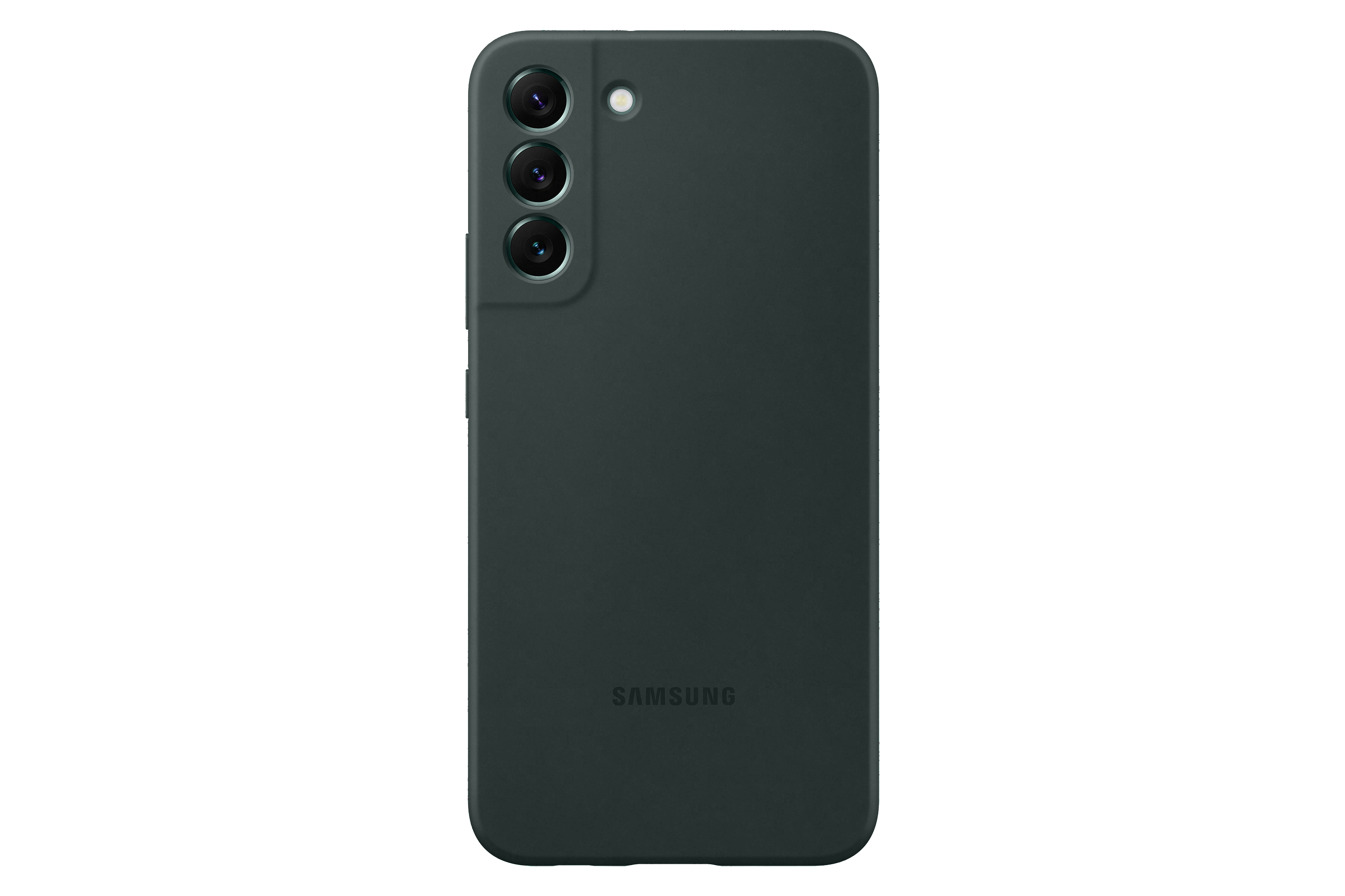 SAMSUNG Silicone, Backcover, Samsung, Galaxy S22+, Dunkelgrün