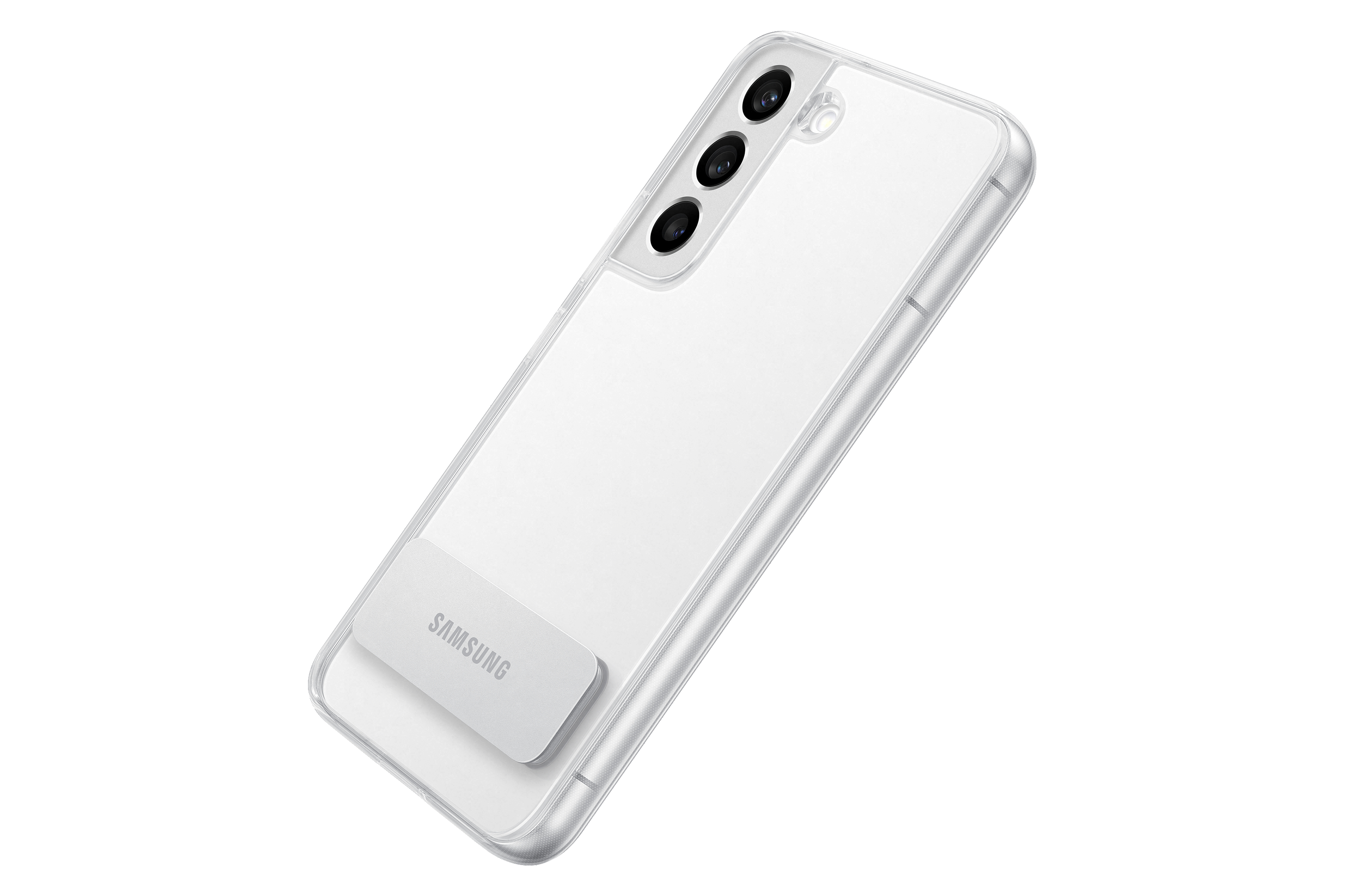 SAMSUNG Clear Standing, Backcover, Samsung, Galaxy S22, Transparent