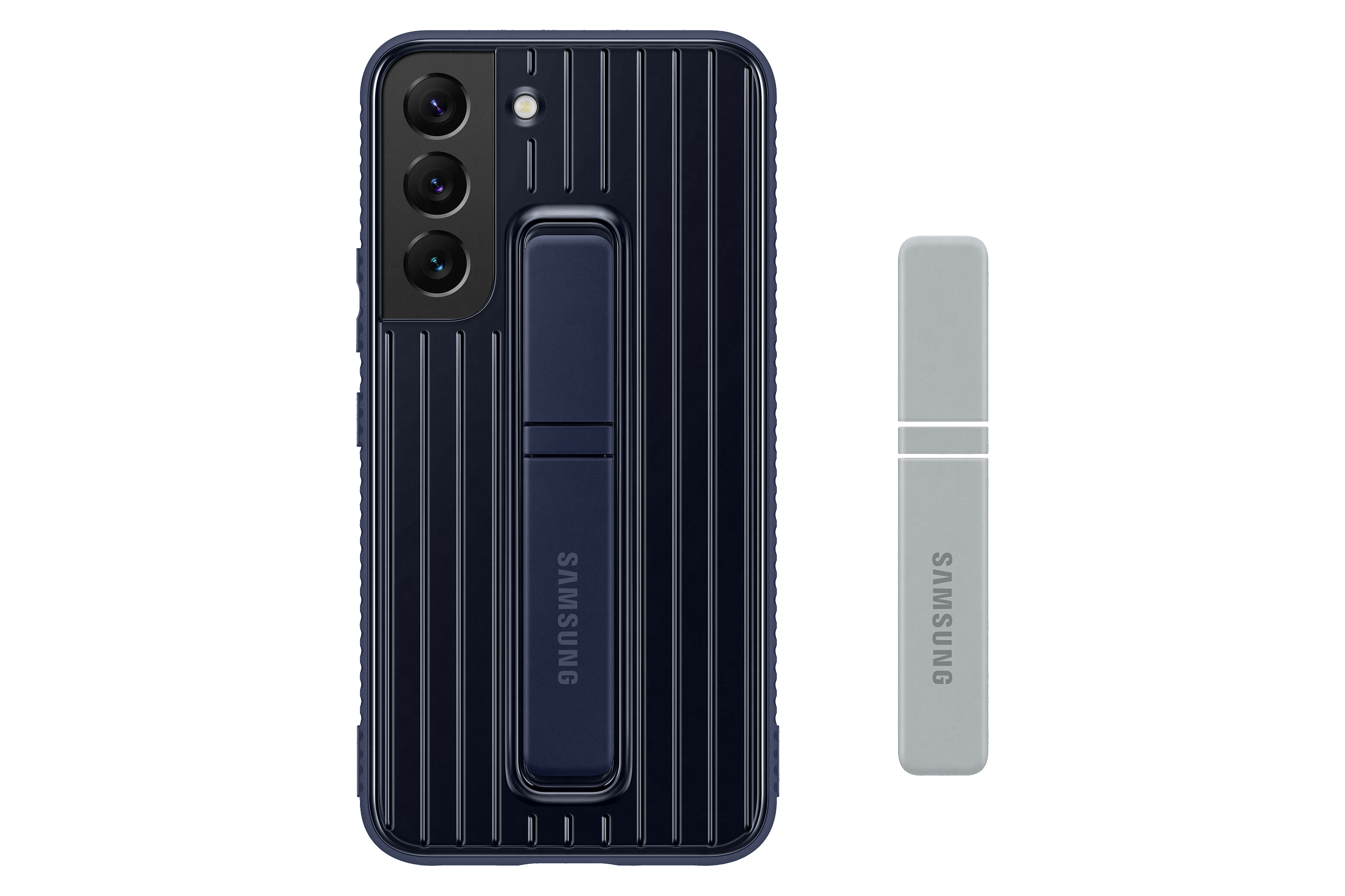 SAMSUNG Protective Standing, Backcover, Samsung, Galaxy S22, Navy
