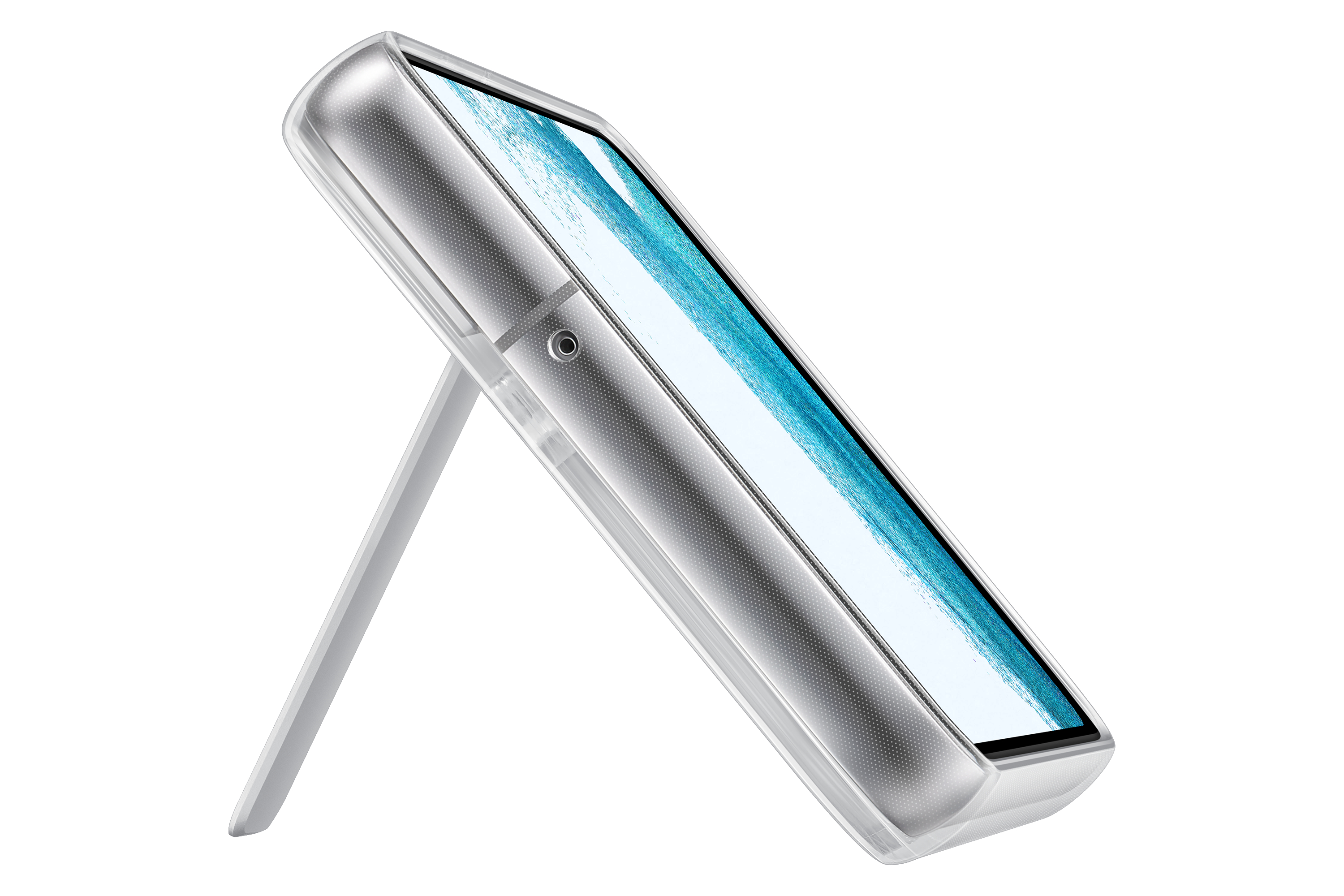 SAMSUNG Clear Standing, Backcover, Samsung, Galaxy S22, Transparent