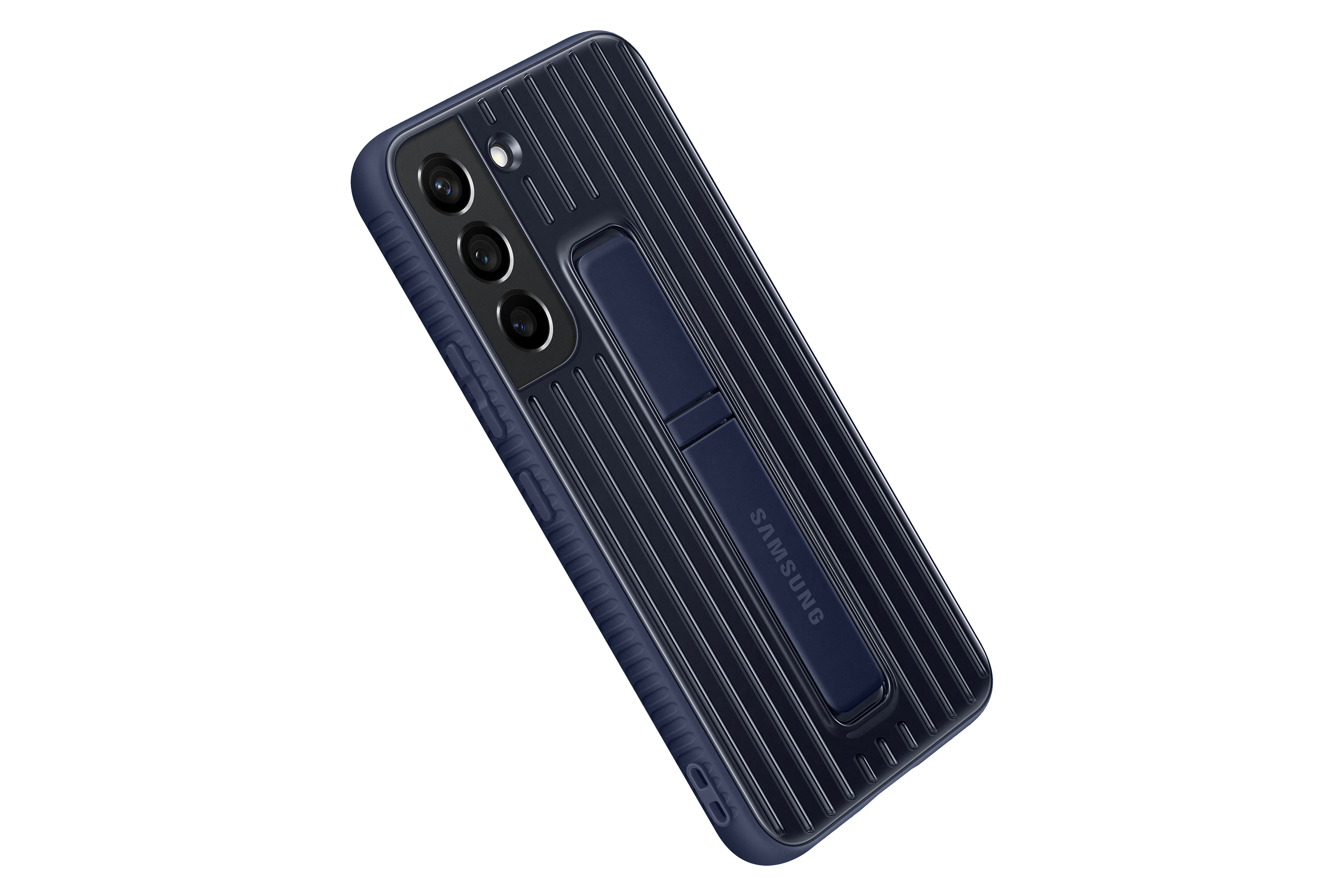 SAMSUNG Protective Standing, Backcover, Samsung, Galaxy S22, Navy