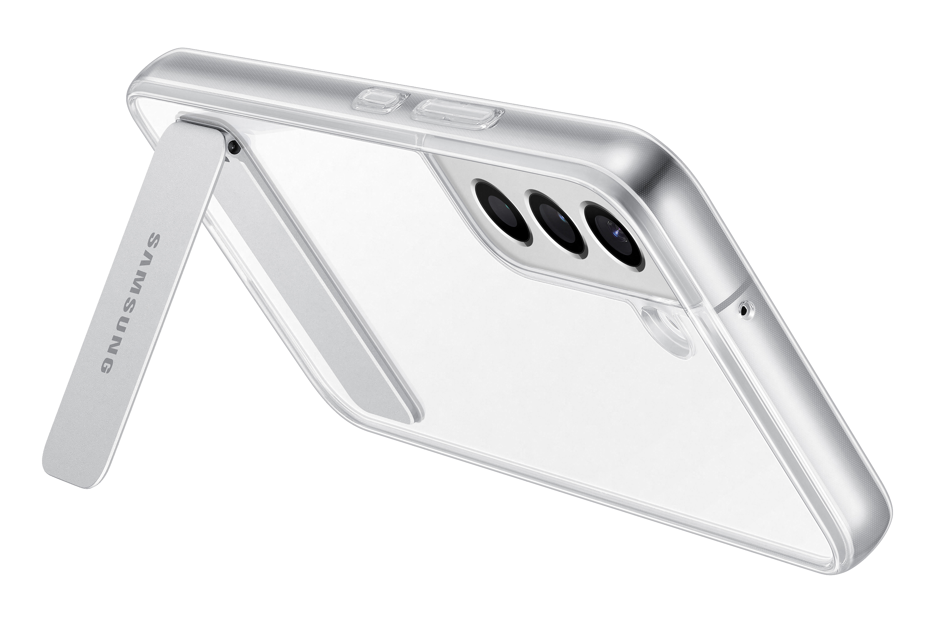SAMSUNG Clear Standing, Backcover, Samsung, Galaxy S22, Transparent