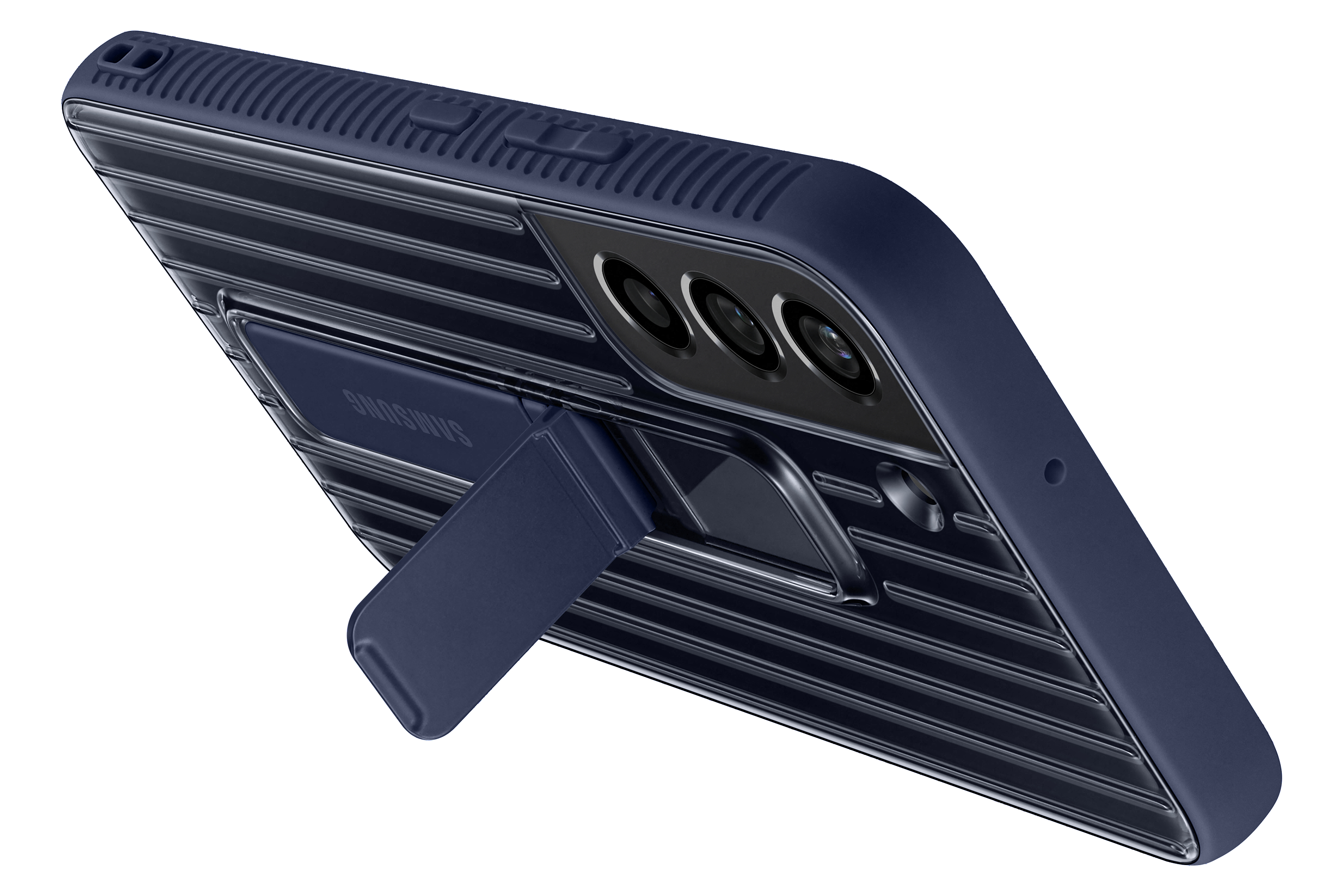 SAMSUNG Protective Standing, Backcover, Samsung, Galaxy S22, Navy