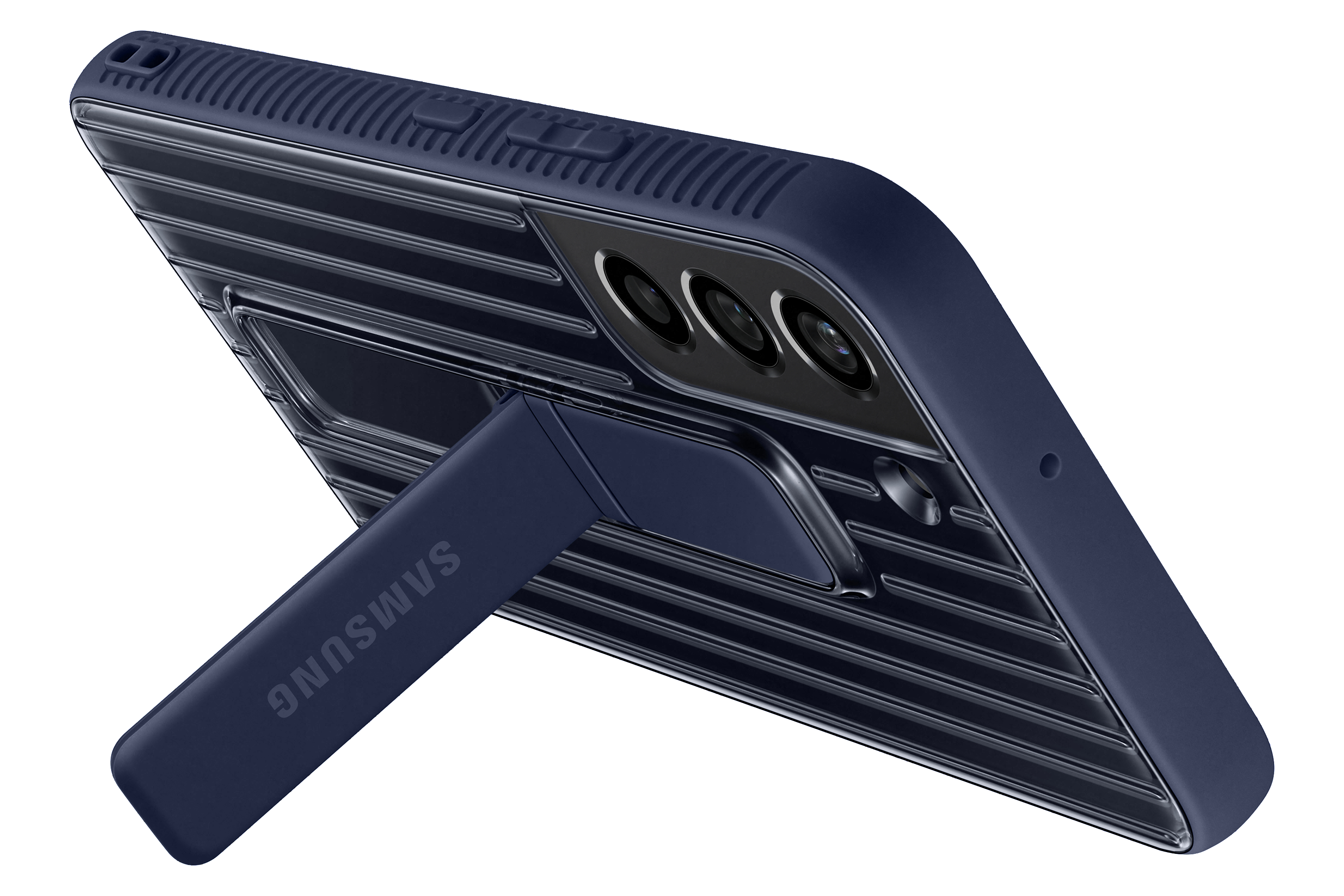 SAMSUNG Protective Standing, Backcover, Samsung, Galaxy S22, Navy