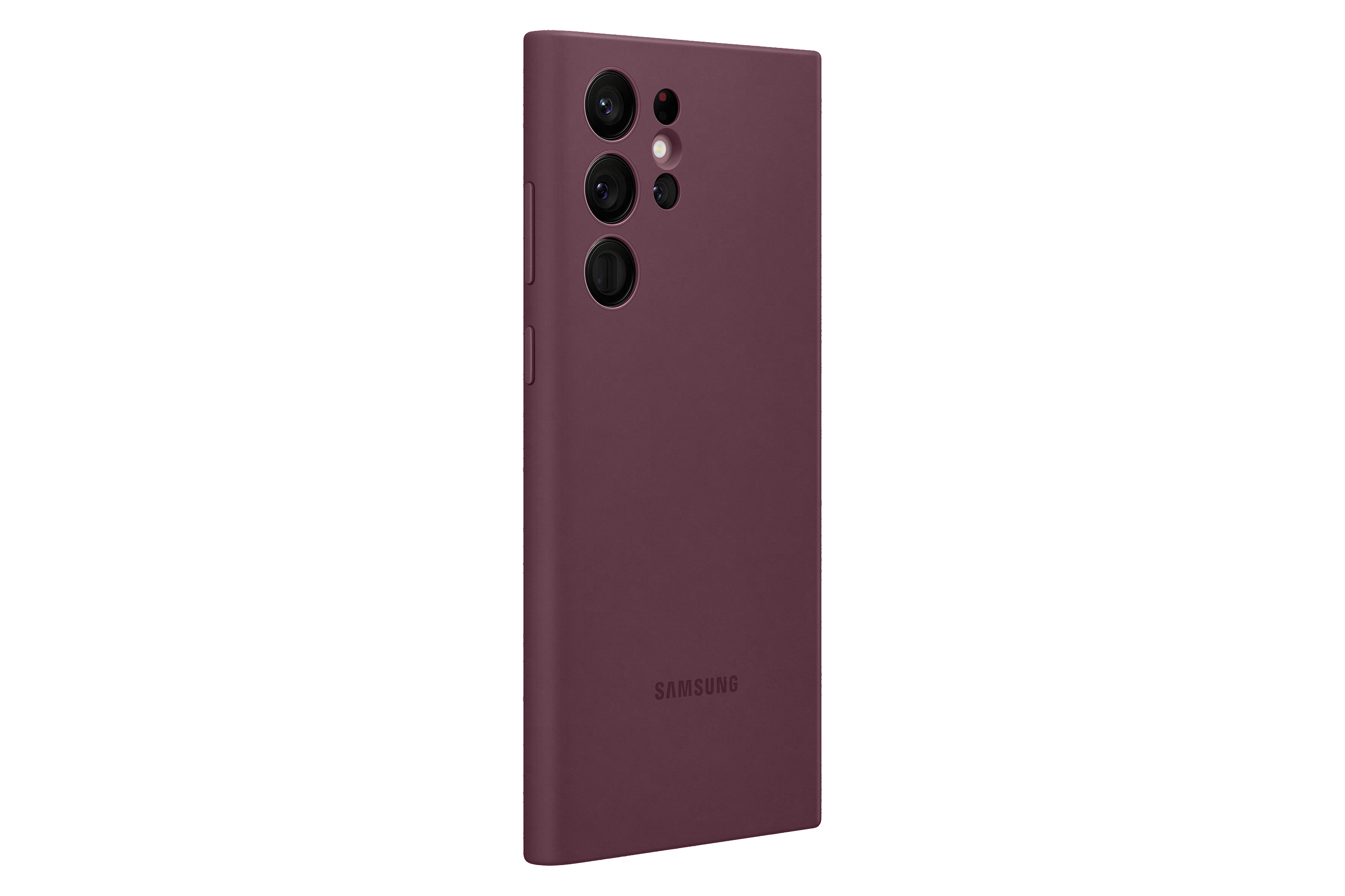 SAMSUNG Silicone, Backcover, Samsung, Galaxy S22 Ultra, Burgundy