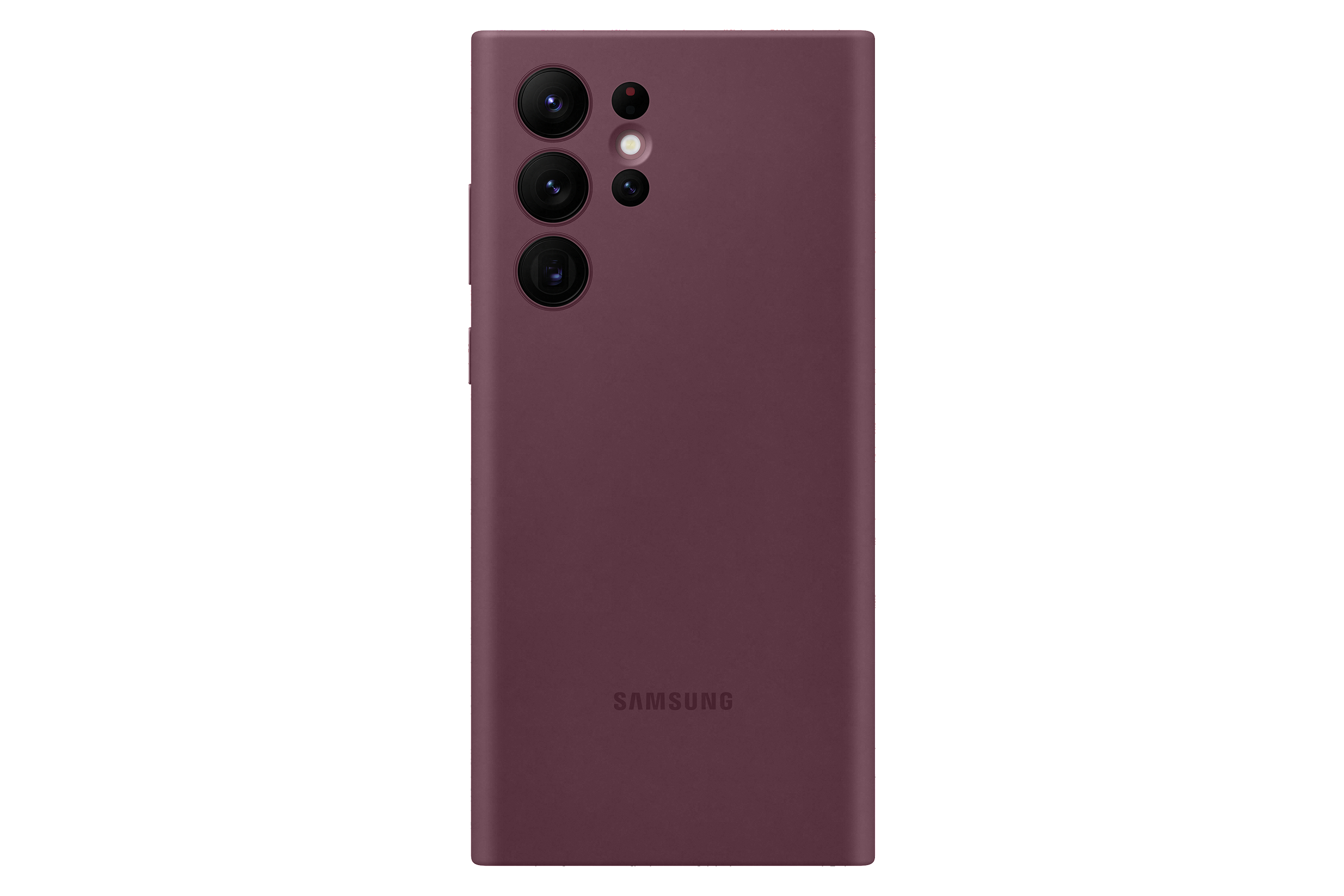 SAMSUNG Silicone, Backcover, Samsung, Galaxy S22 Ultra, Burgundy