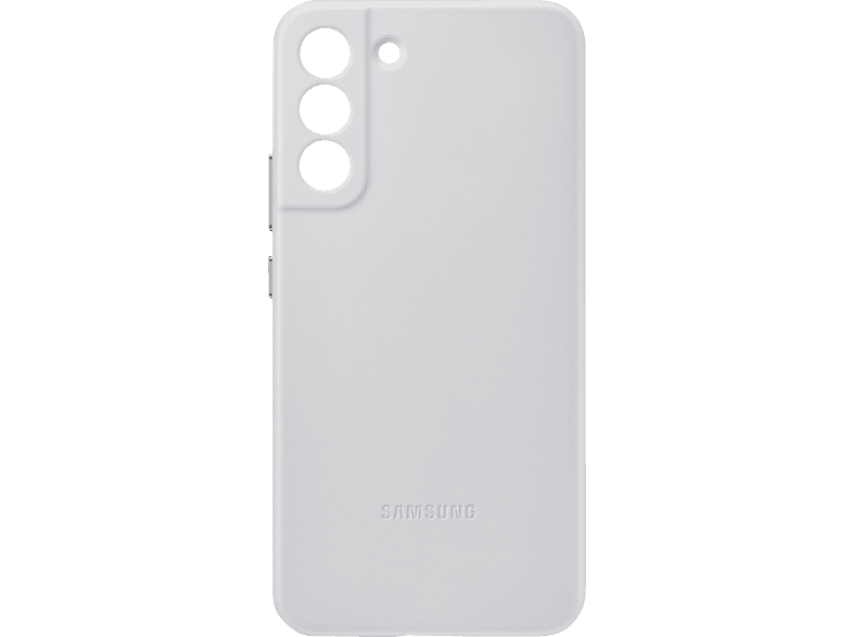 SAMSUNG Leather, Backcover, Samsung, Galaxy S22+, Grau Echtleder