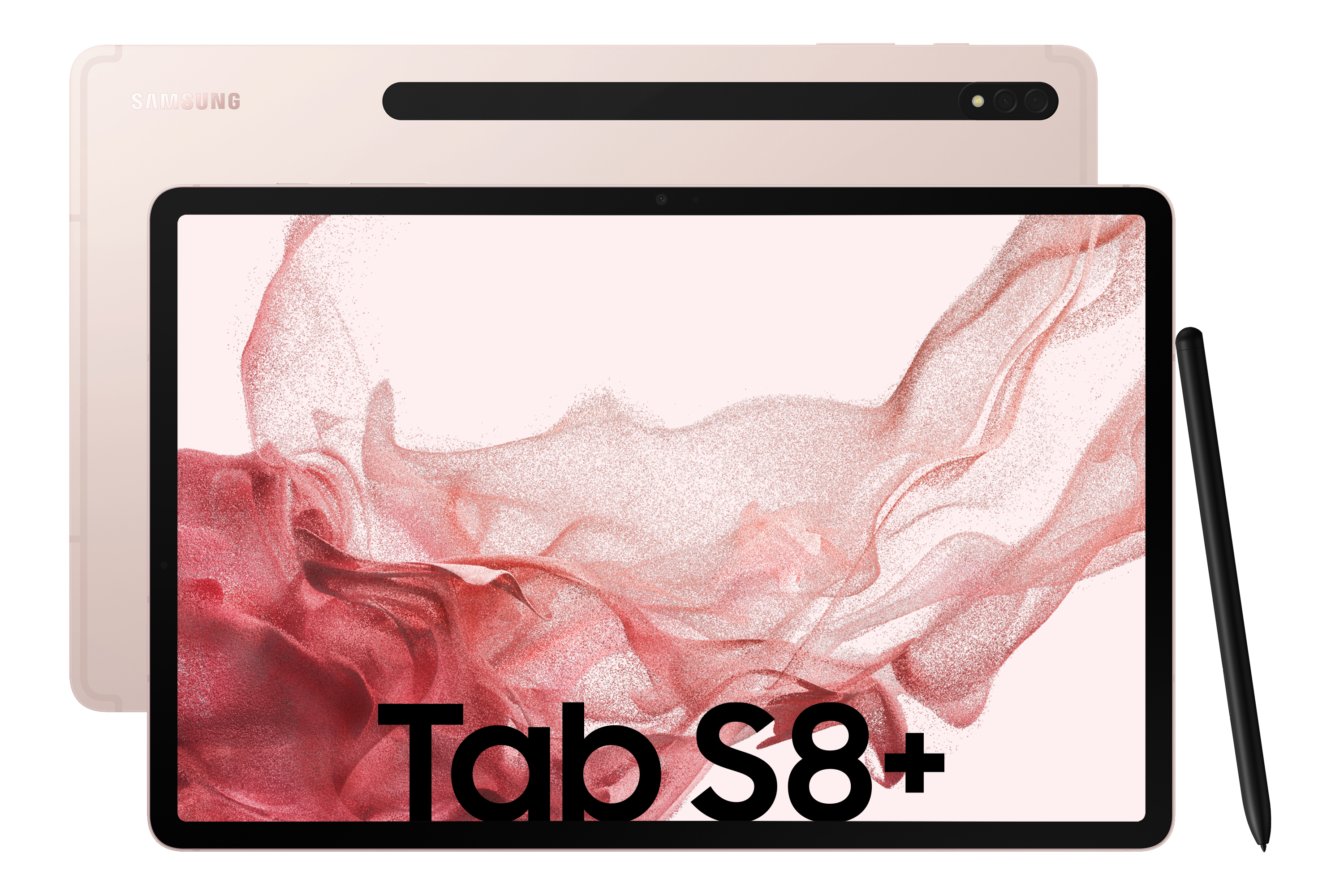 SAMSUNG Galaxy Tab S8+ Wi-Fi, inklusive S-Pen, Tablet, 256 GB, 12,4 Zoll, Pink Gold