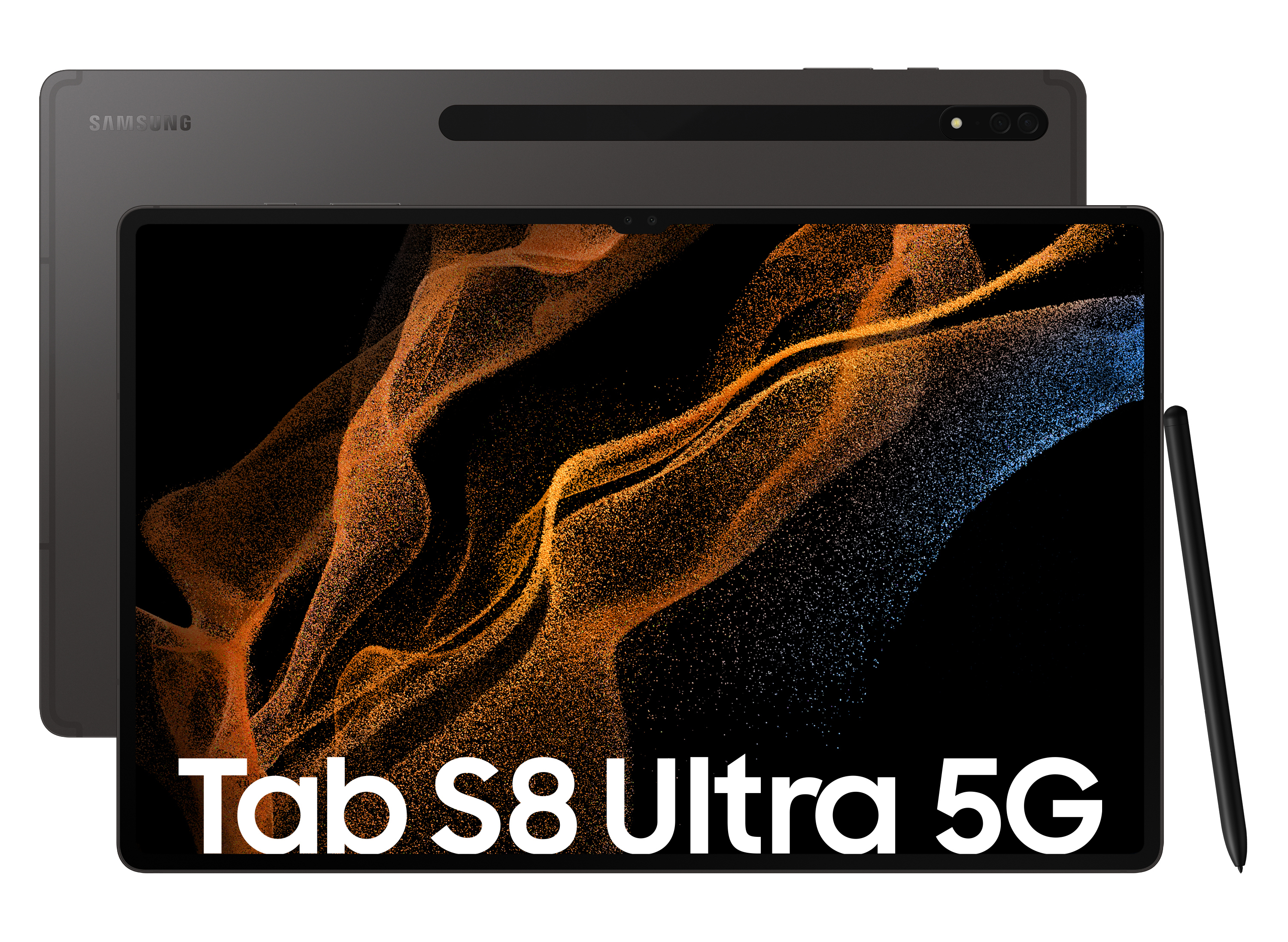 SAMSUNG Galaxy Tab S8 Ultra 5G, inklusive S-Pen, Tablet, 512 GB, 14,6 Zoll, Graphite
