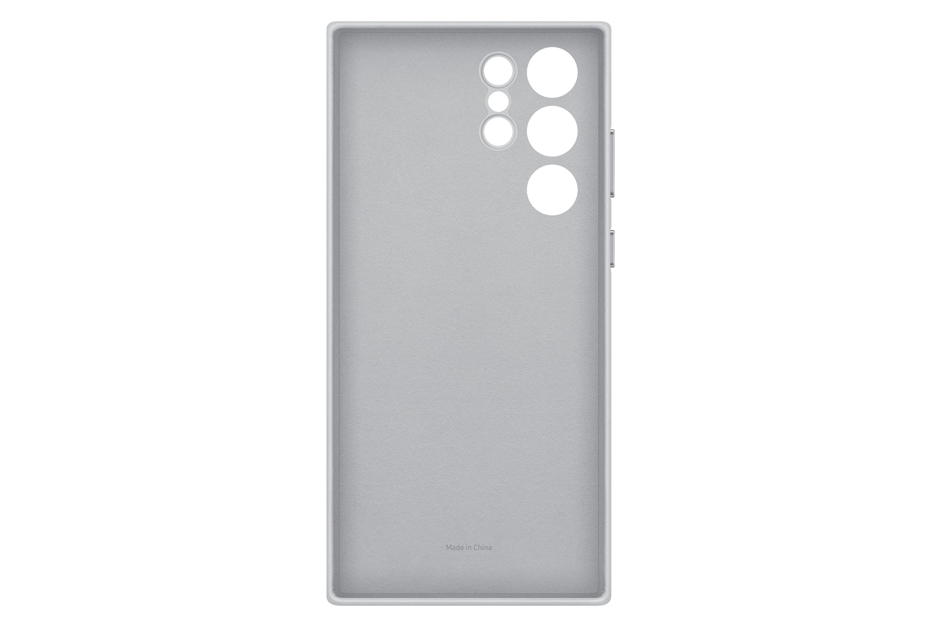 SAMSUNG Leather, Backcover, Samsung, Galaxy S22 Ultra, Grau