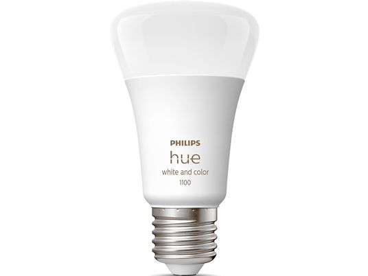 PHILIPS HUE Hue White and Color Ambiance E27 - lampada LED (Bianco)