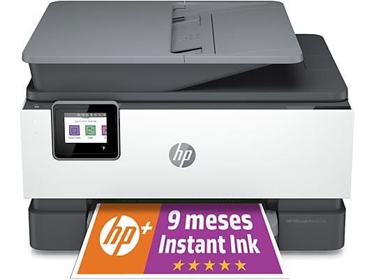 Impresora multifunción - HP OfficeJet Pro 9014e, Wi-Fi, USB, Fax, color, 9 meses Instant Ink con HP+, doble cara