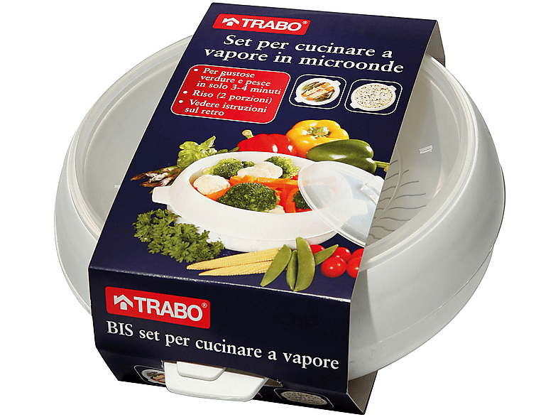 Vaporiera Per Microonde Trabo Cmtr66