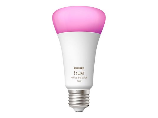 PHILIPS HUE Hue White and Color Ambiance E27 - lampada LED (Bianco)