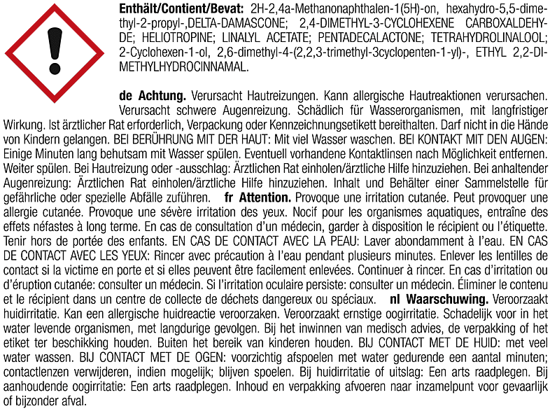 MIELE 12023450 Duftflakon COCOON 12.5 ml (115 mm)