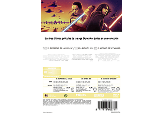 Pack Trilogía Star Wars Episodios 7-9 - 3 DVD