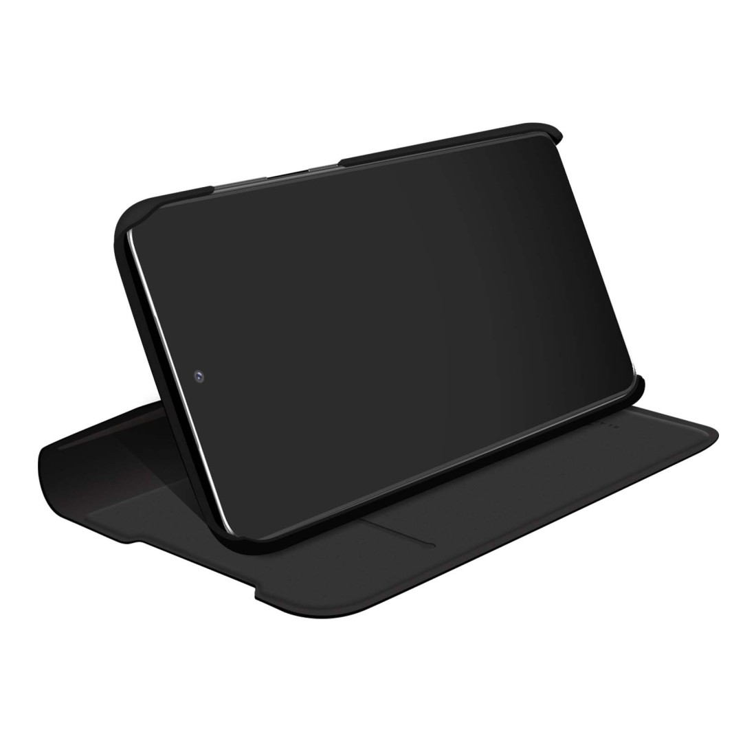 BLACK ROCK Flex Carbon, Bookcover, Samsung, Galaxy S22 (5G), Schwarz