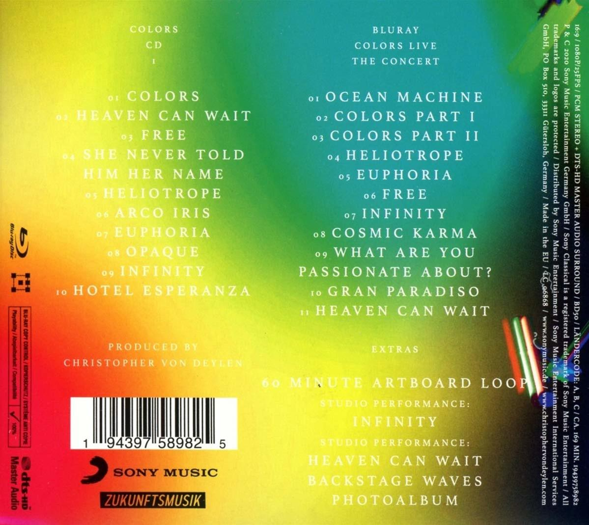 CD borító szöveggel és vonalkóddal fehér háttéren.