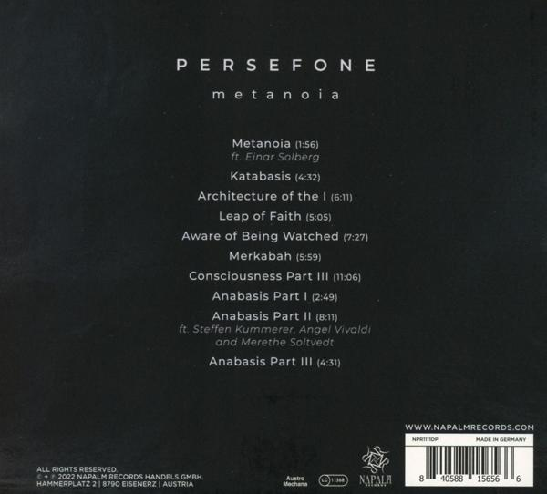 Persefone - Metanoia (Digipack) Digipack  - (CD)