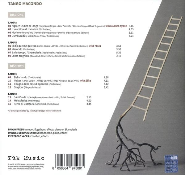 Fresu,P./Di Bonaventura,D./Vacca,P. - Tango Macondo (Black 2LP)  - (Vinyl)