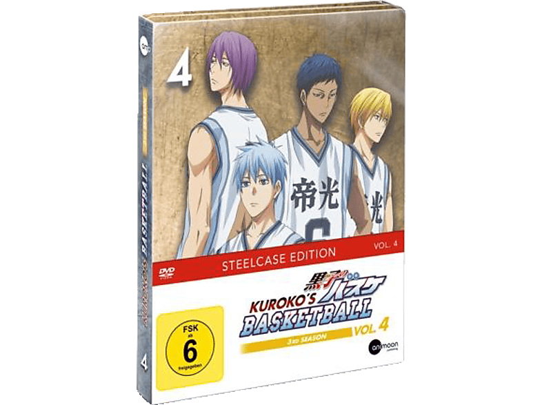 Kuroko's Basketball Season 3 Vol. 4 DVD (FSK: 6)