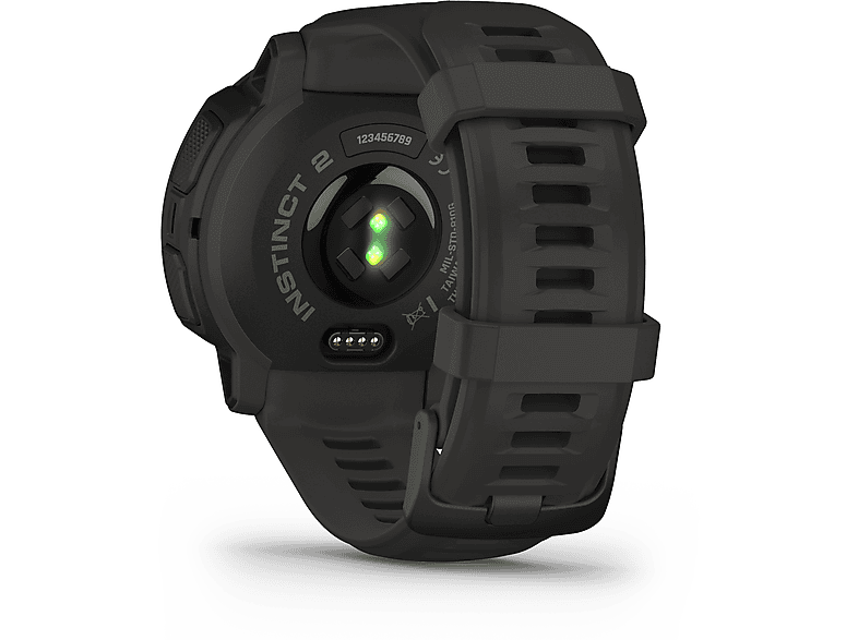Thumbnail - GARMIN Instinct 2 Solar Smartwatch Silikon, 135-230 mm, Schiefergrau