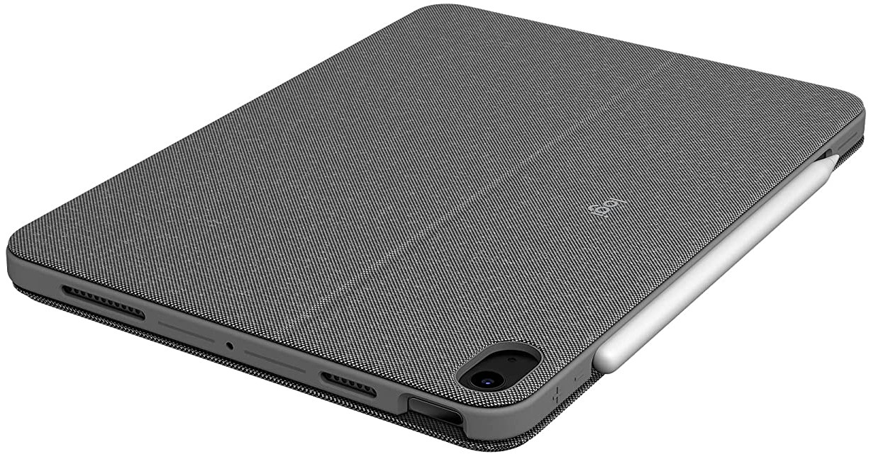 LOGITECH Toetsenbordcover Combo Touch iPad Air 4/5 Gen AZERTY Grijs (920-010298)