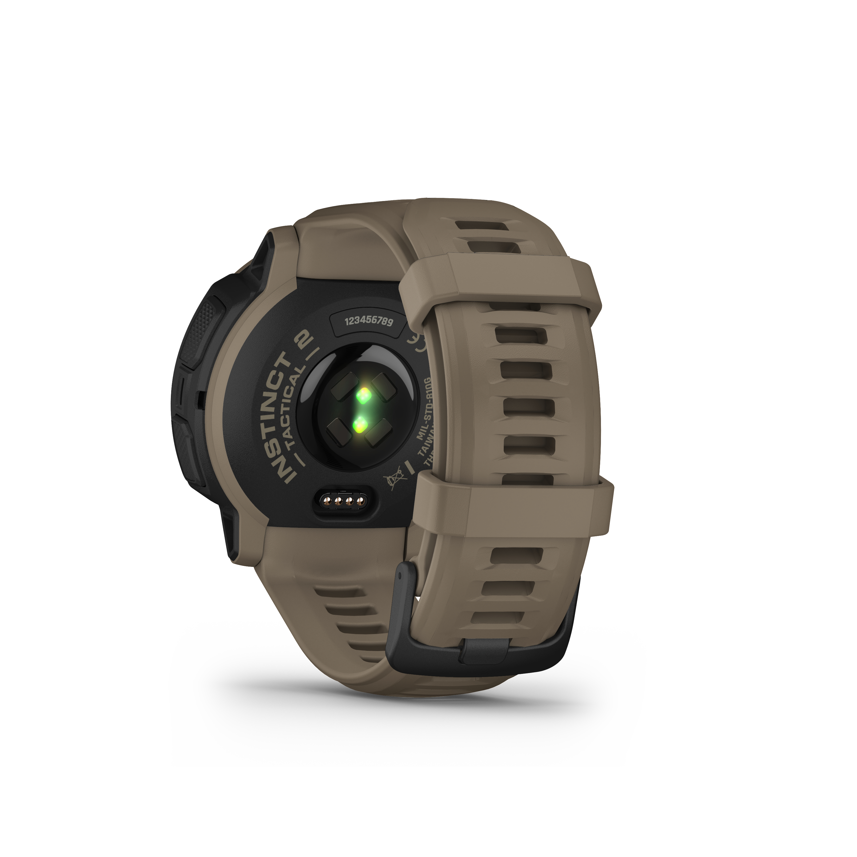 GARMIN Instinct 2 Solar Smartwatch Silikon, 135-230 mm, Olivgrün