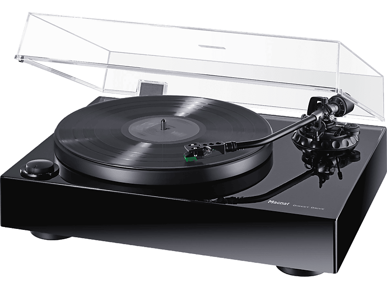 Magnat MTT 990 Audiophiler Direct-Drive-Plattenspieler inkl. Tonabnehmer, Piano Schwarz