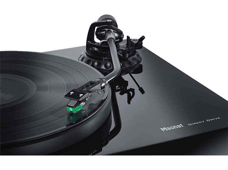 Magnat MTT 990 Audiophiler Direct-Drive-Plattenspieler inkl. Tonabnehmer, Piano Schwarz — Foto 3 von 4