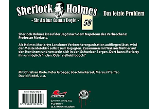 Holmes Sherlock - Folge 58-Das Letzte Problem  - (CD)