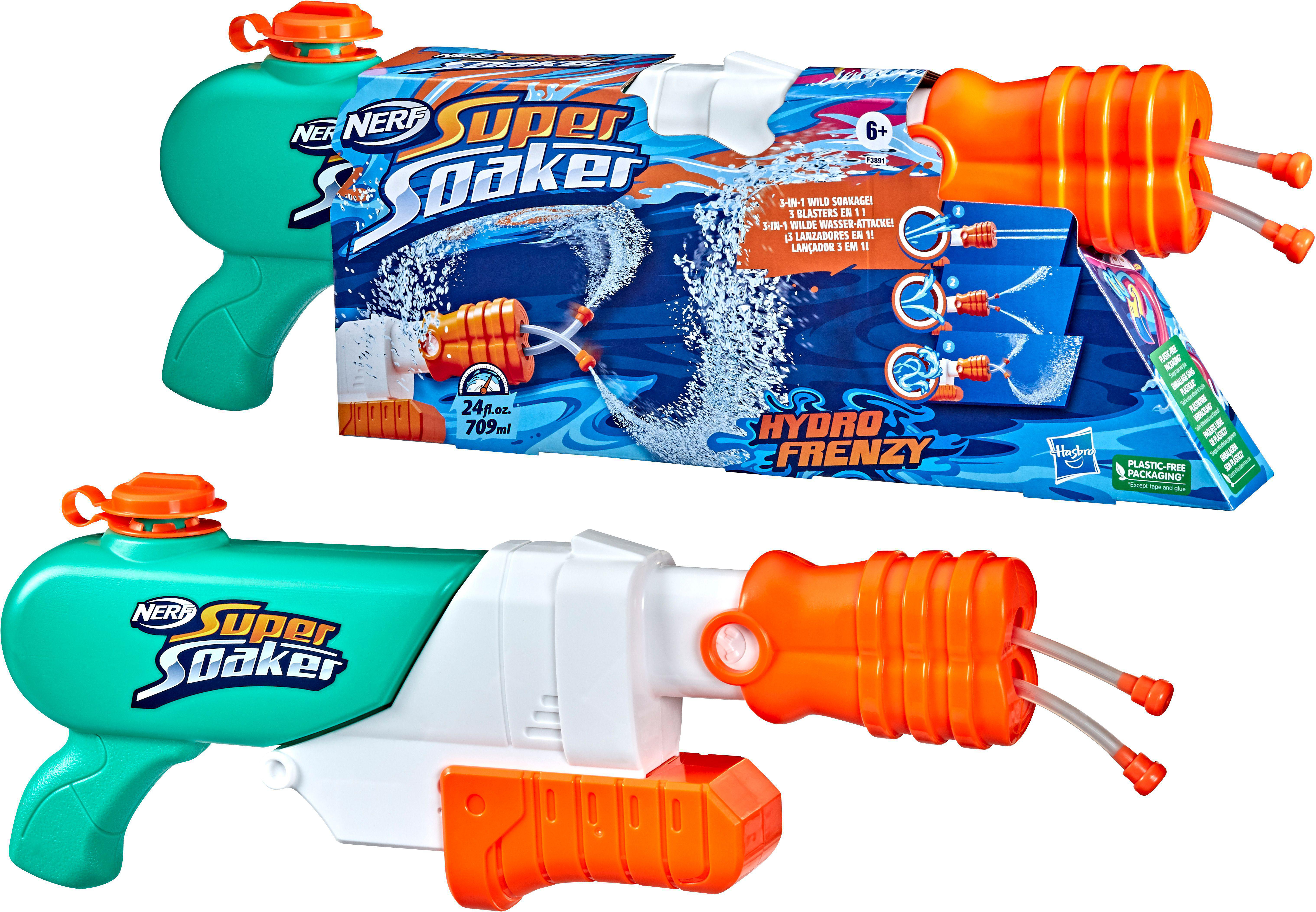 NERF Super Soaker Hydro Frenzy Wasserblaster Super Soaker Grün/Orange