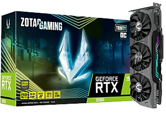 ZOTAC Grafikkarte GeForce RTX 3080 Trinity OC LHR 12GB, GDDR6X, 19 Gbps, 384Bit