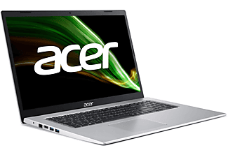 ACER Aspire 3 (A317-33-P9RN), Notebook mit 17,3 Zoll Display, Intel® Pentium® Prozessor, 8 GB RAM, 256 GB SSD, Intel UHD Grafik, Silber