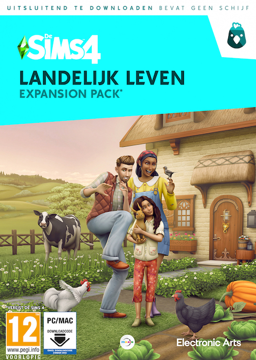 De Sims 4: Landelijk Leven - Expansion Pack (Code in Box) | PC