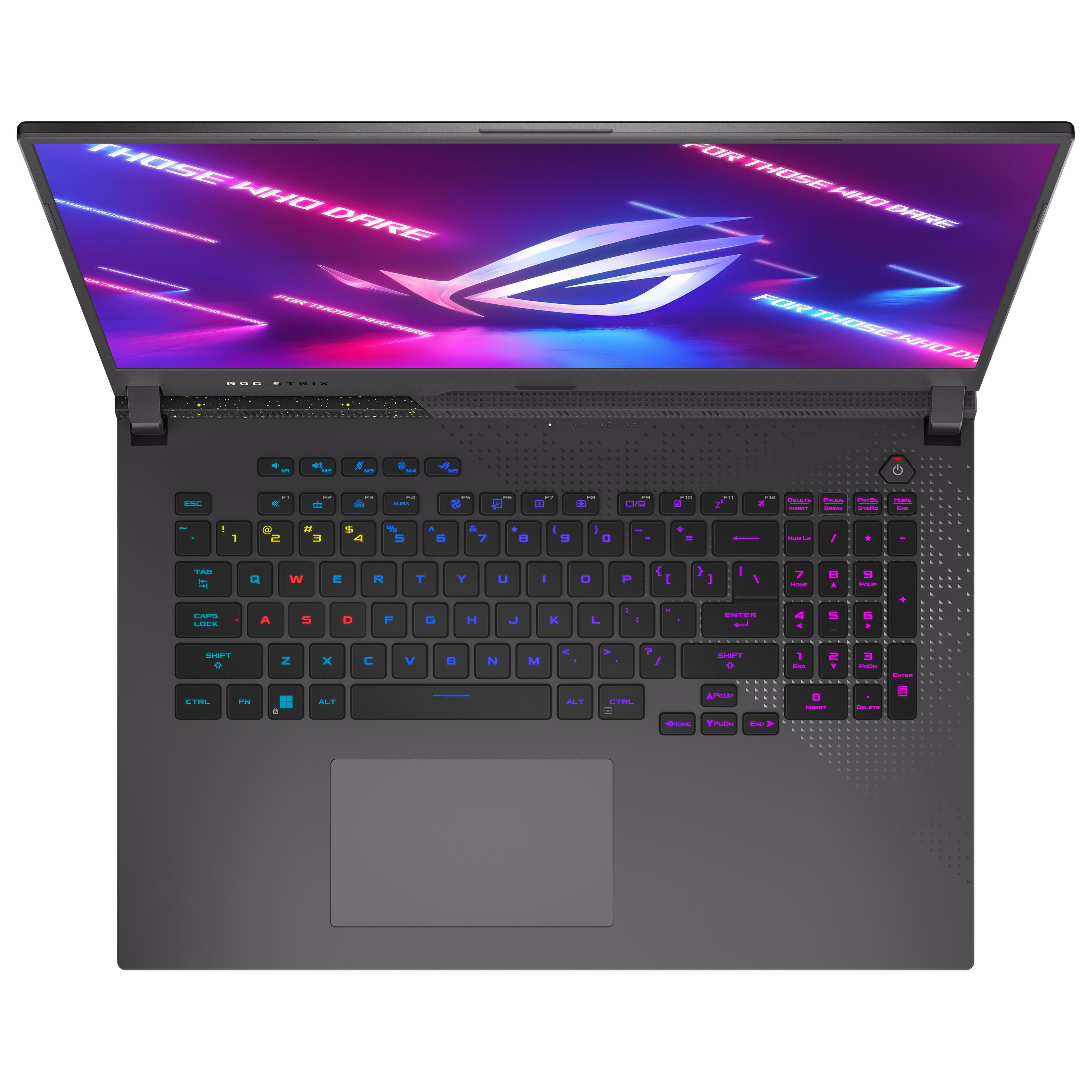 ASUS ROG Strix G17 (G713RM-KH084W) - 17,3 Zoll - AMD Ryzen™ 9 6900HX - 16 GB - 1 TB - NVIDIA GeForce RTX™ 3060 - Windows 11 Home
