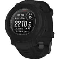 GARMIN Instinct 2 Solar Tactical Edition, 45mm, Schwarz