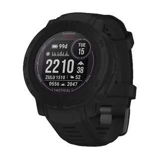 GARMIN Instinct 2 Solar Tactical Edition - Smartwatch con GPS (Larghezza: 22 mm, Silicone, Nero)