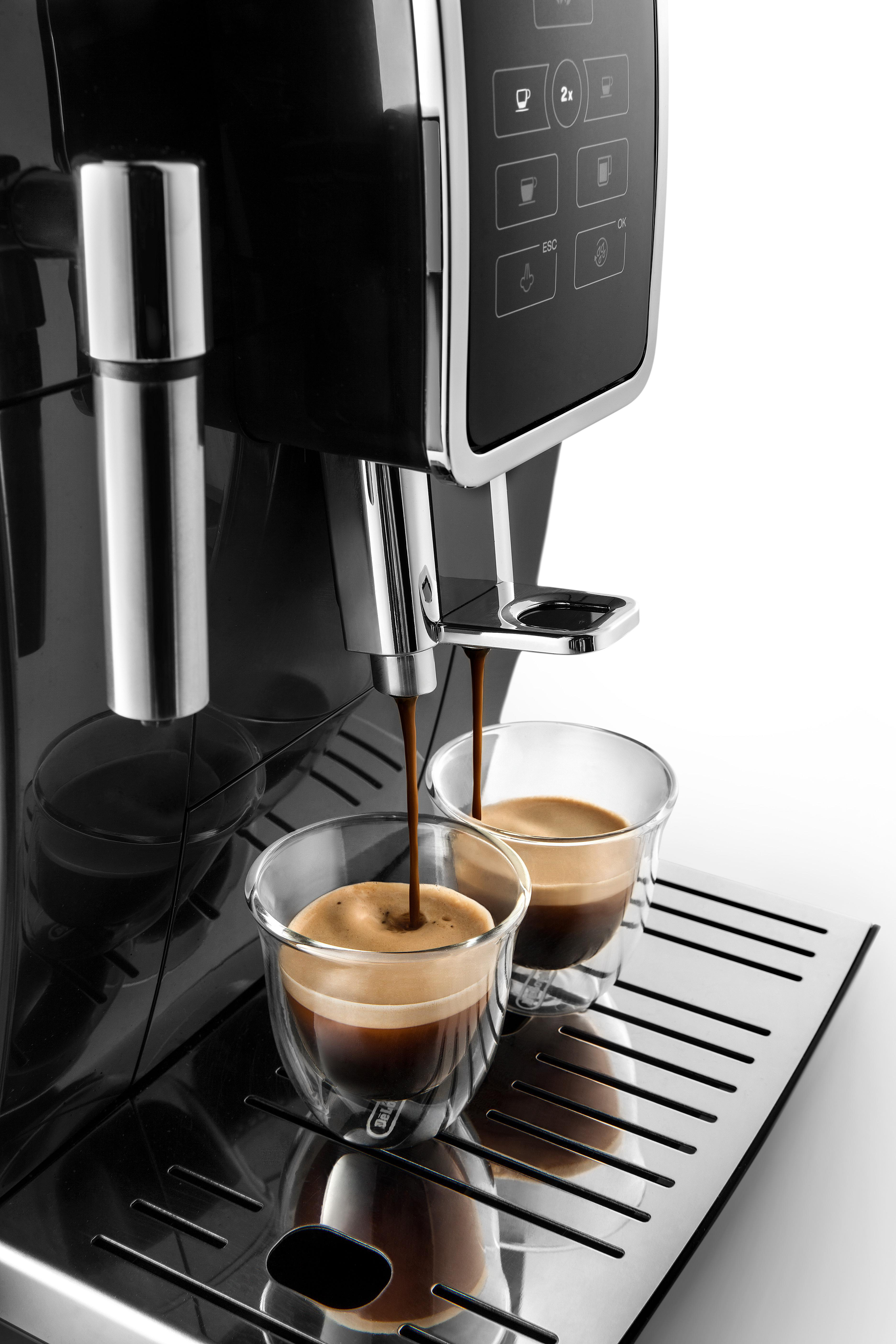 Dinamica Schwarz ECAM350.15.B Kaffeevollautomat DELONGHI