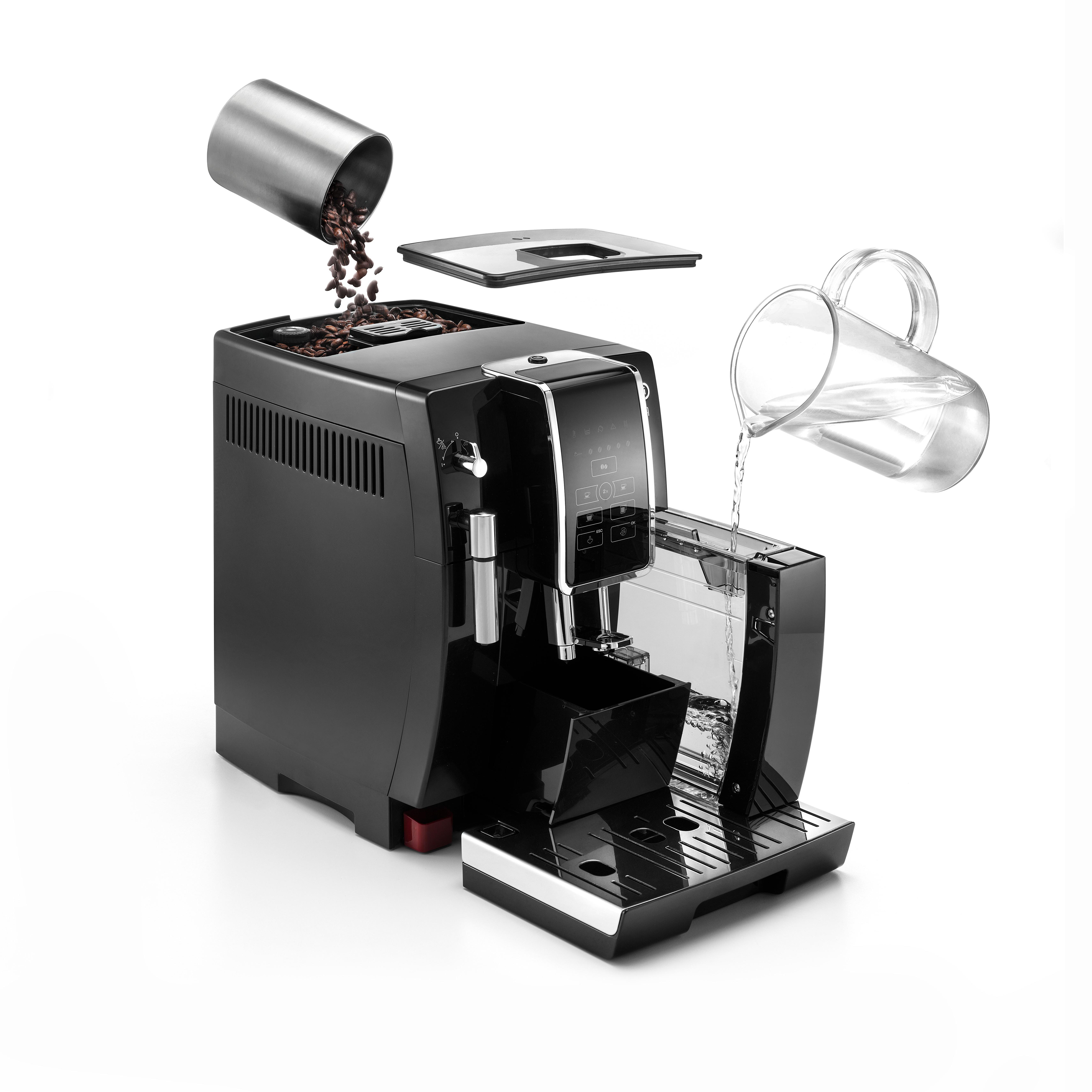ECAM350.15.B Kaffeevollautomat Dinamica DELONGHI Schwarz