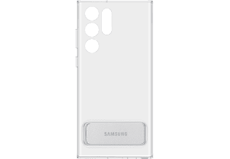 SAMSUNG Cover standing trasparente - Guscio di protezione (Adatto per modello: Samsung Galaxy S22 Ultra 5G)